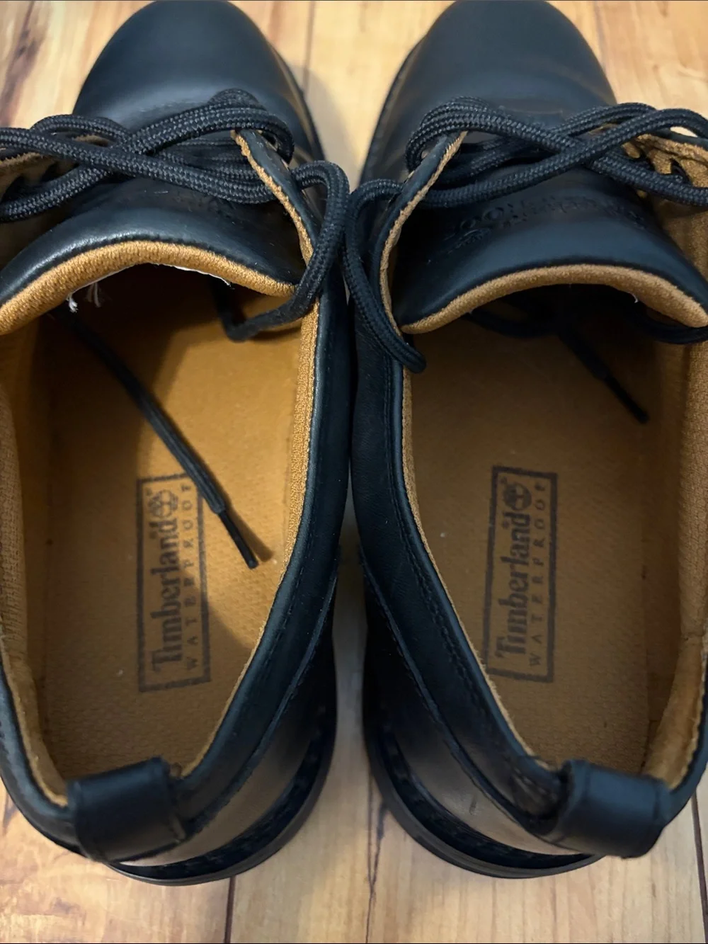 Timberland Waterproof Black Leather Oxford Casual Dress Shoe 95504 3560 Sz 9M